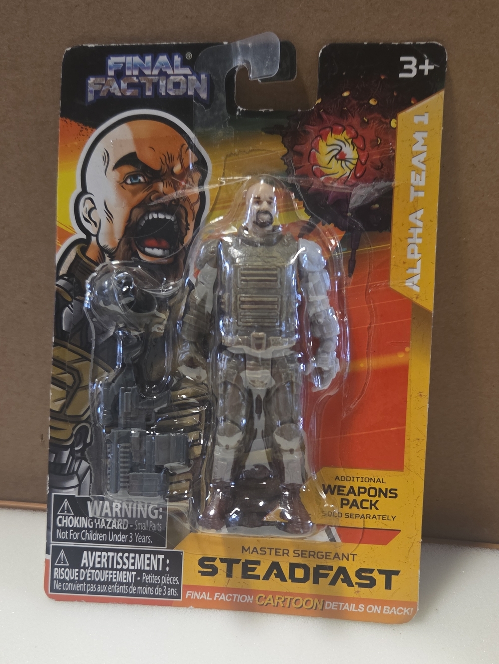 Master Sergeant Steadfast Action Figure - Gray